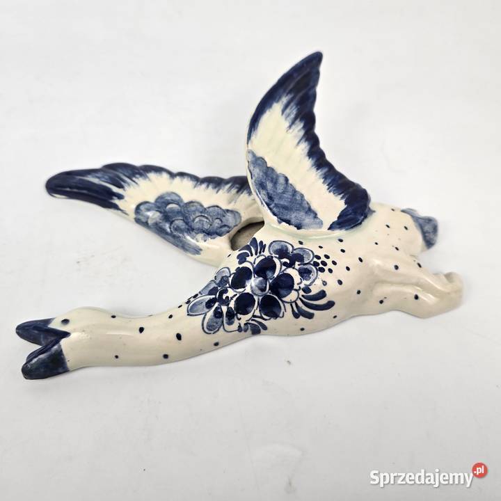 WYPRZEDAŻ Dzika kaczka ceramika Delfts Blauw Bronisze sprzedam