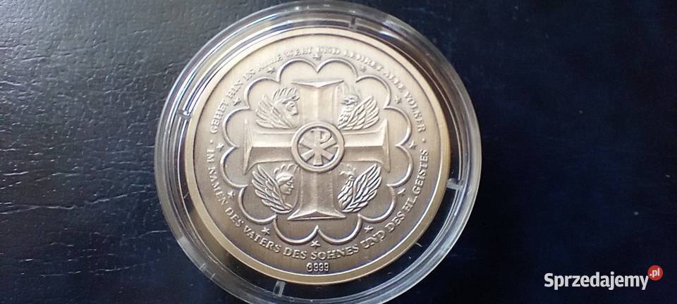 Stare monety Medal NarodzinyJezusa CHrystusa podkarpackie Lesko