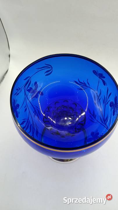 Bombonierka remer kielich ręcznie malowany Zamość