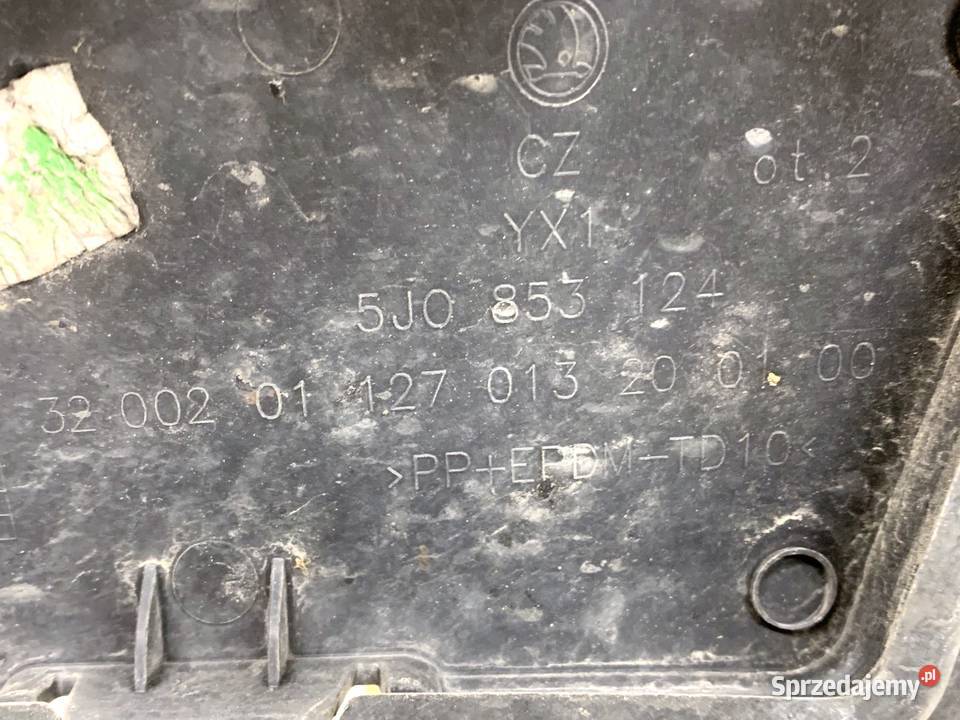 ATRAPA GRILL SKODA ROOMSTER 0715 5J0853668 osobowe