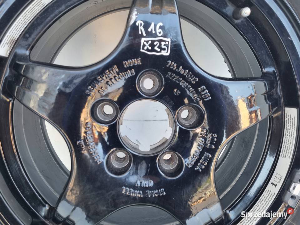 Mercedes S W220 KOŁO ZAPASOWE Zapas felga 22560 Rudka