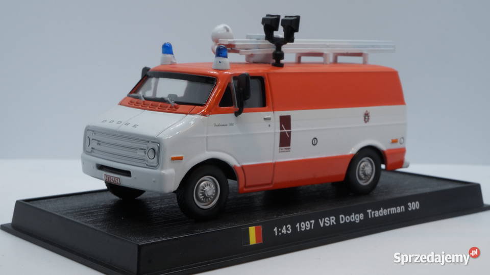 Samochód strażacki -  VSR - DODGE (1:43) - del Prado