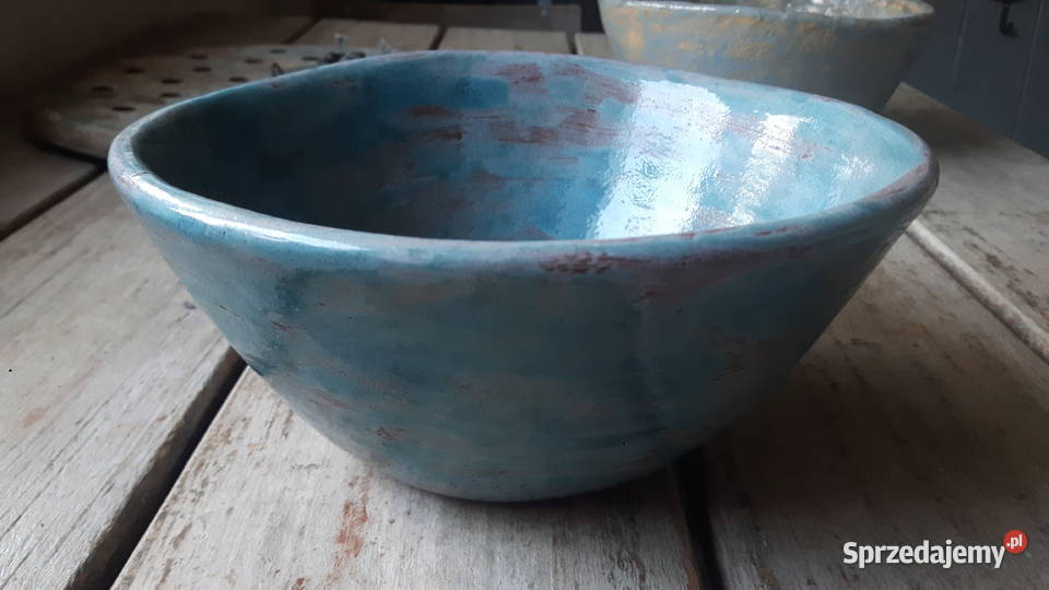 Miska ceramiczna ręcznie wykonana z gliny mazowieckie Otwock