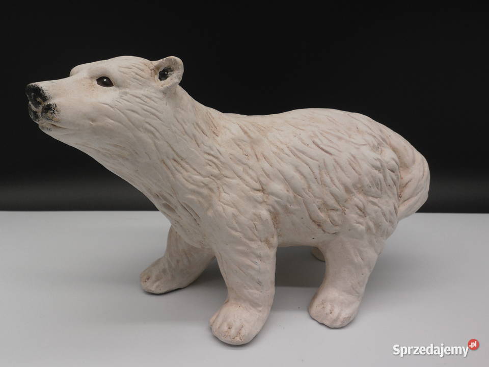 Klimatyczna Figurka Niedźwiedzia Polarnego