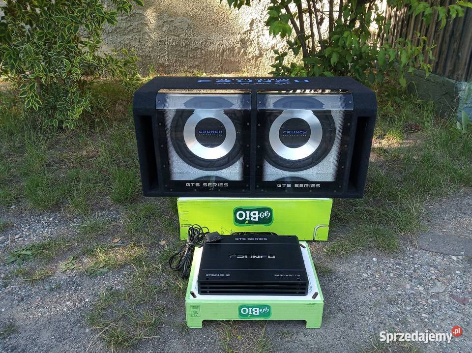 Tuba Skrzynia Basowa Subwoofer Wzmacniacz CRUNCH dolnośląskie Dzierżoniów