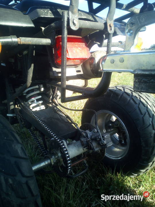 Quad EGL sprowadzony z Niemiec czarny małopolskie Bobowa sprzedam