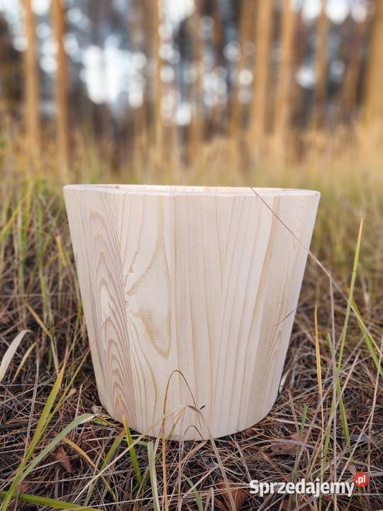 Donica drewniana sosnowa MAŁA donica ogrodowa sprzedam