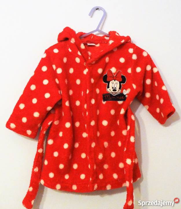 Szlafrok podomka szlafroczek Disney Minnie 9 12 Bydgoszcz