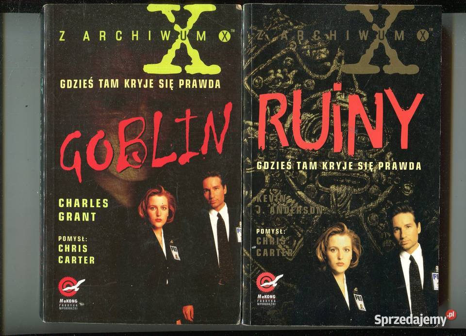 Z Archiwum X Ruiny Goblin Kevin J Anderson Grant zachodniopomorskie Szczecin