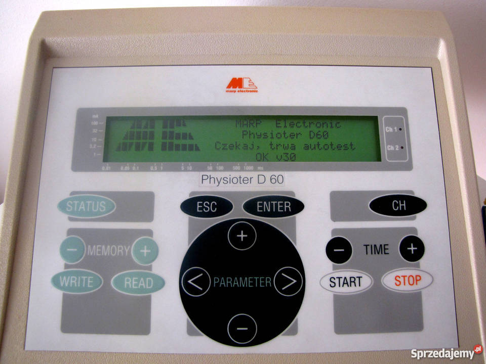 Aparat do Elektroterapii Physioter D60 Wrocław
