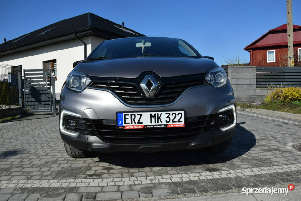 Renault Captur 09B Klima Navi Lift 2018r szary Majdan Sieniawski
