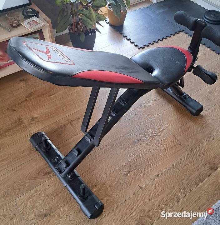Ławka treningowa Domyos regulowana 250 używana Domaszczyn