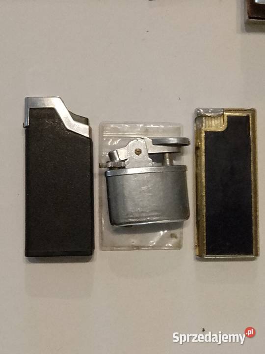 Zapalniczki czasy PRLu Ronson pomorskie Słupsk