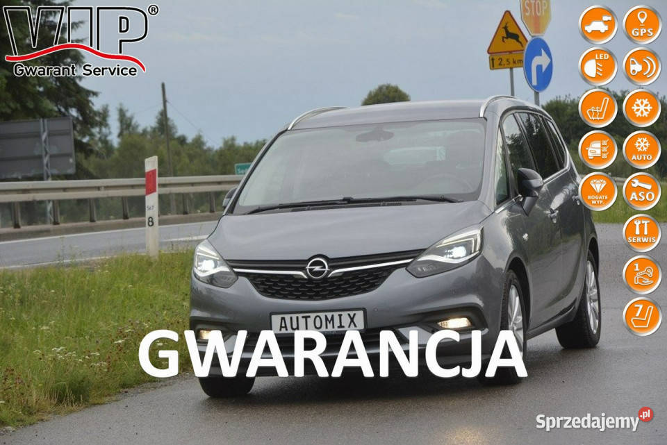 Opel Zafira 16 CDTI nawi kamera hak 7 osobowy czujnik parkowania Sędziszów Małopolski