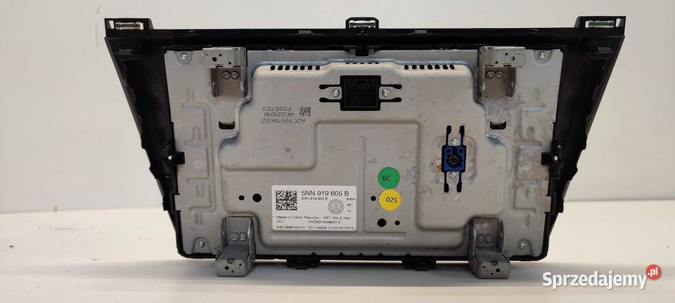 VW TIGUAN ALLSPACE EKRAN WYŚWIETLACZ 5NN919605B osobowe