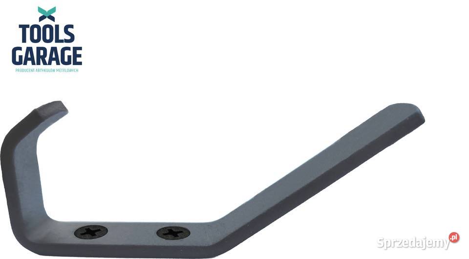 Wieszak meblowy ubrania garderoba LOFT czarny