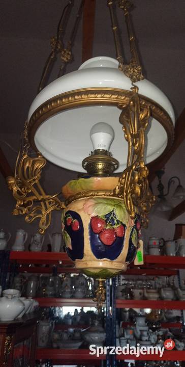 Lampa Majolika Orginalna
Elektryczna Gdańsk