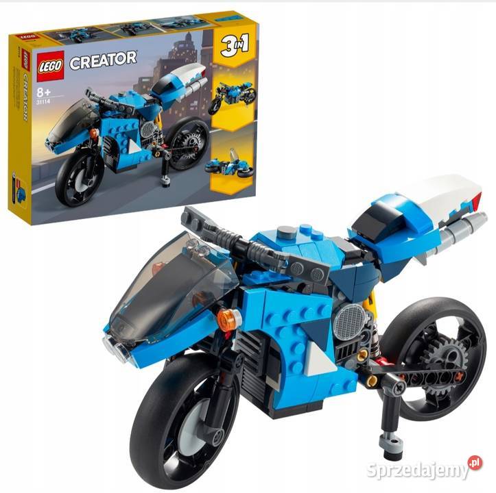 LEGO Creator 3 w 1 Supermotocykl Mikołów