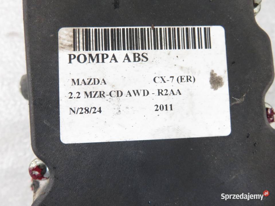 POMPA ABS MAZDA CX7 ER 0265951191 EH46437A0