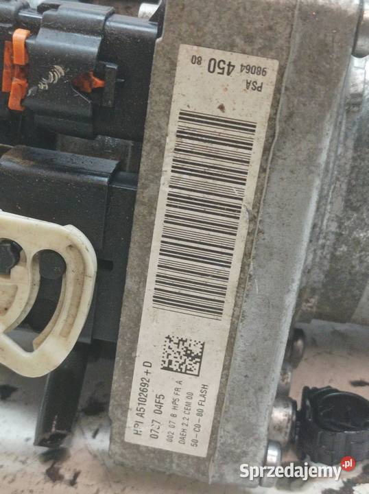 POMPA WSPOMAGANIA 9806445080 Peugeot 508 I 2010