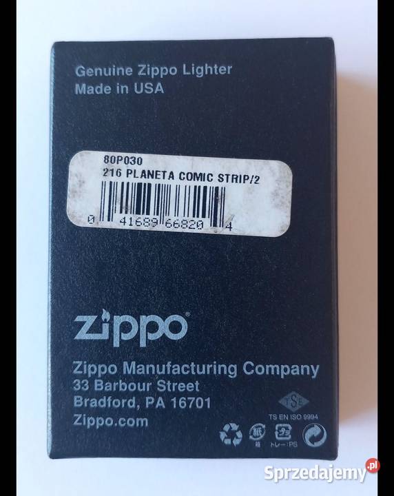 Limitowana zapalniczka Zippo AA789 Zielona Góra