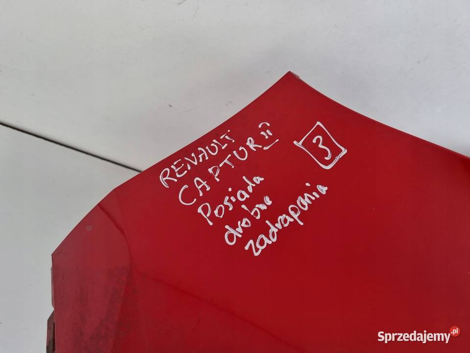 Renault Captur II TYLNY TYLNI ZDERZAK tył Zderzaki Chełm