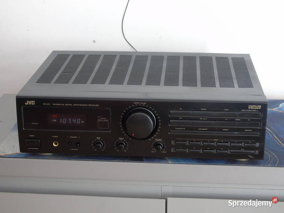 Amplituner JVC RX212 mocny i sprawny DOSTAWA podkarpackie Jasło