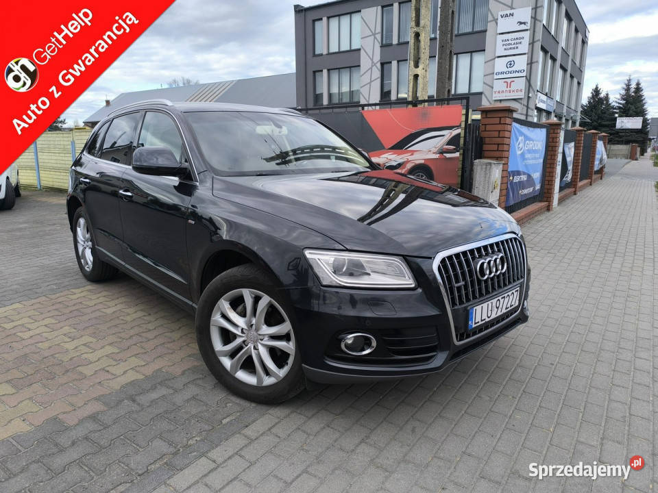 Audi Q5 20 TDi 190 Quattro Skóra Navi Automat 8R przyciemniane szyby