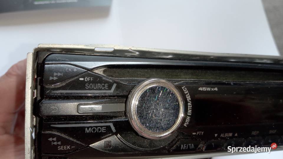 Sony cdx 40u radio CD kieszeń przewody