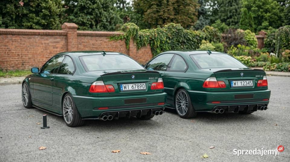 BMW E46 M Pakiet Listy Progowe Coupe Splitter Warszawa