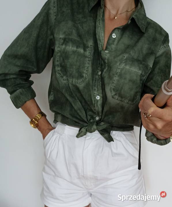 koszula w kolorze khaki Rozmiar 38(M)