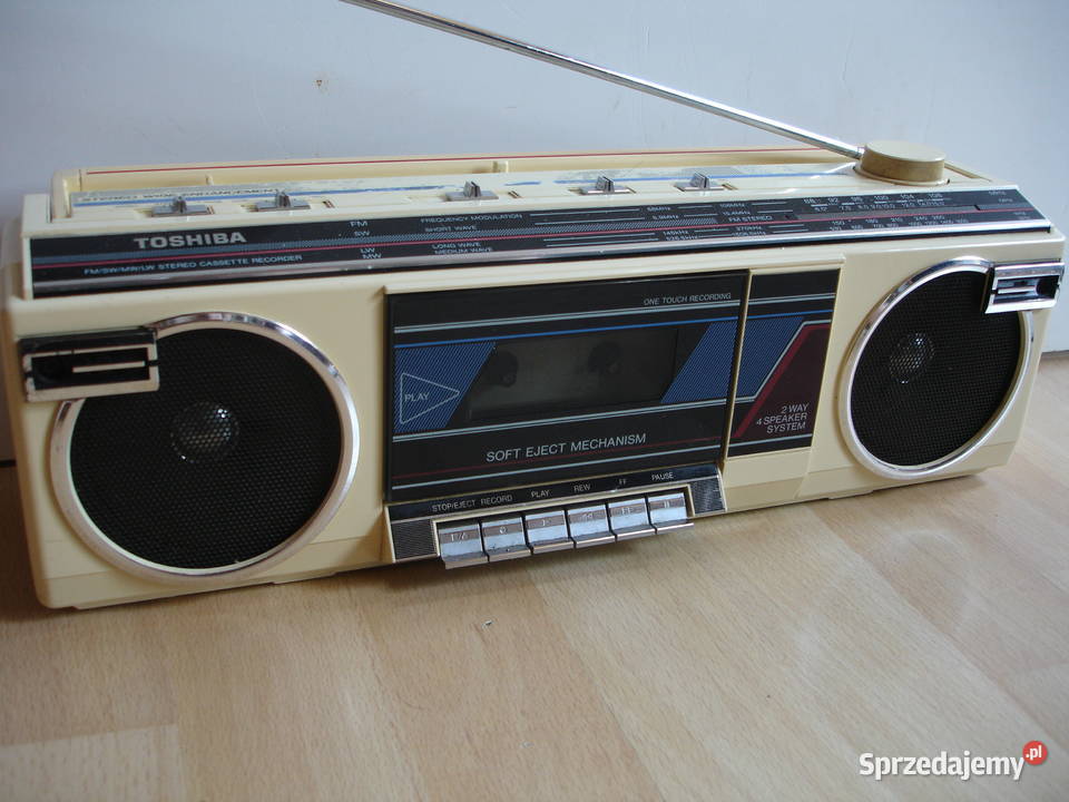 Radiomagnetofon TOSHIBA RT8016 lubuskie Zielona Góra