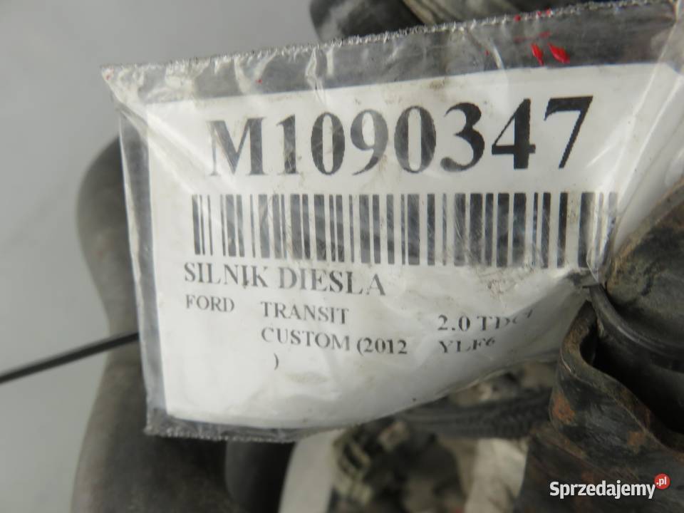 SILNIK FORD TRANSIT CUSTOM 20 ECOBLUE YLF6 EURO