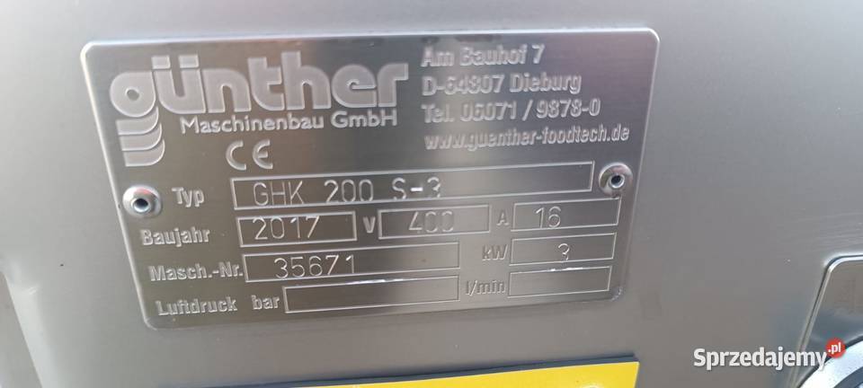 Sprzedam wywrotnicę cymbrów Gunther mazowieckie sprzedam