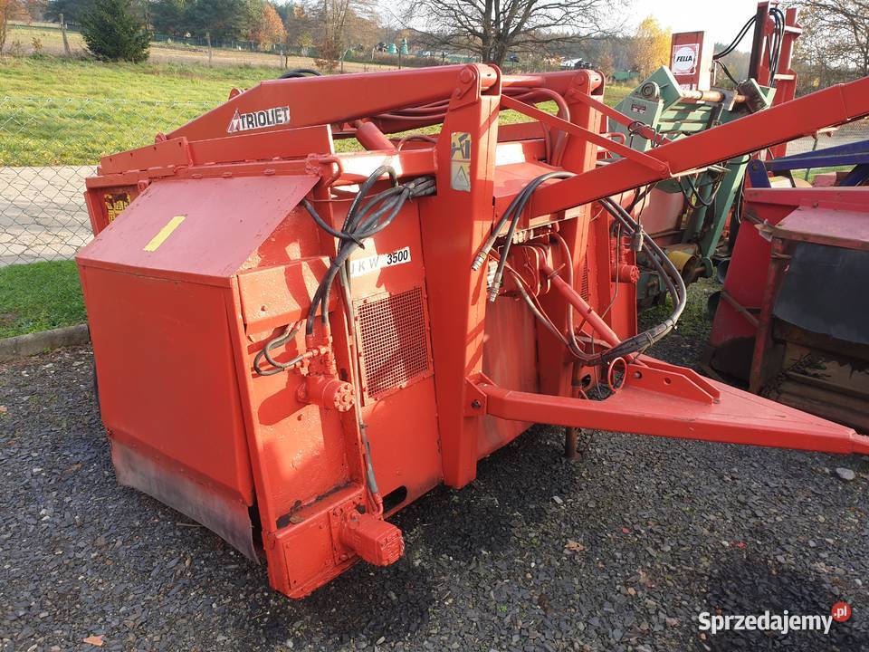 Części do wycinacz kiszonki Triolet nóż siłownik uszkodzony Śliwnik