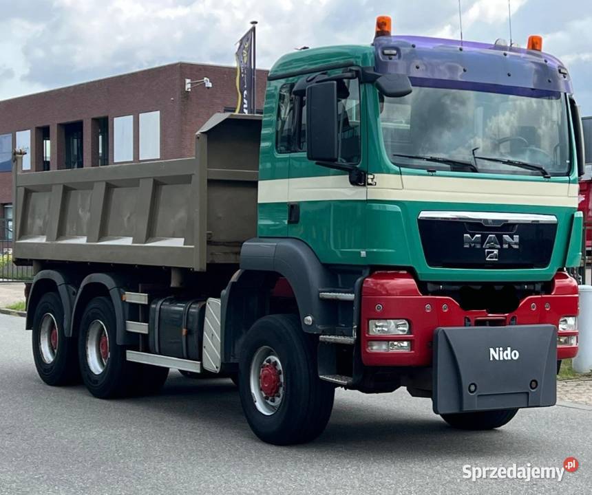 Wywrotka 6x6 bordmatic MAN TGS Warszawa