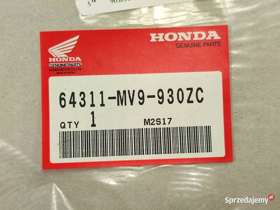 NAKLEJKA PASEK PR BOCZEK HONDA CBR600F HURRICANE Tapicerki samochodowe