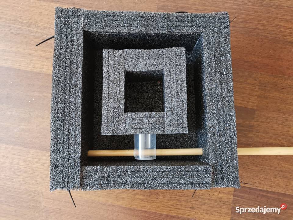 LAMPA nocna INDUSTRIALNA z betonu z żarówką Gdańsk