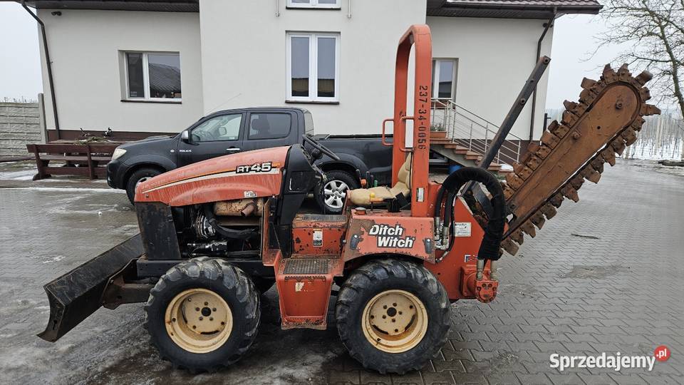 Koparka łańcuchowa Ditch Witch RT45 mazowieckie Sochaczew