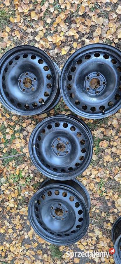 felgi stalowe opel 5x110 6j16 et41sprawnekpl Samochodowe