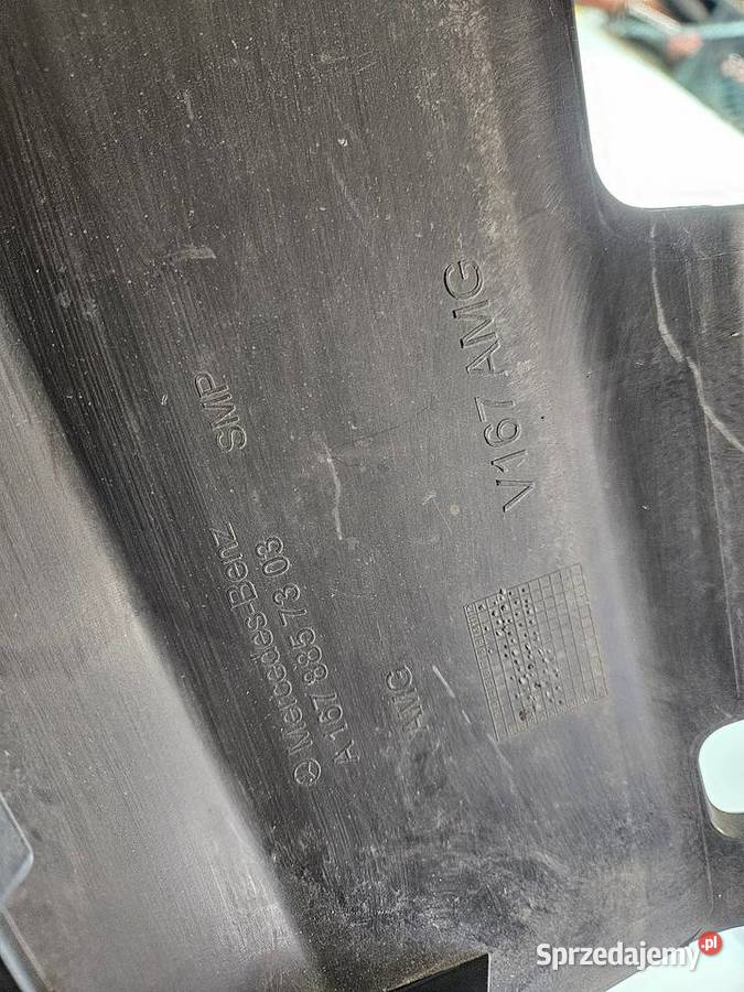 MERCEDES GLE W167 AMG KRATKA ŚRODKOWA ZDERZAKA Międzychód