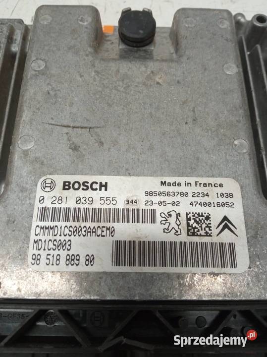 STEROWNIK SILNIKA 0281039555 9851888980 Toyota