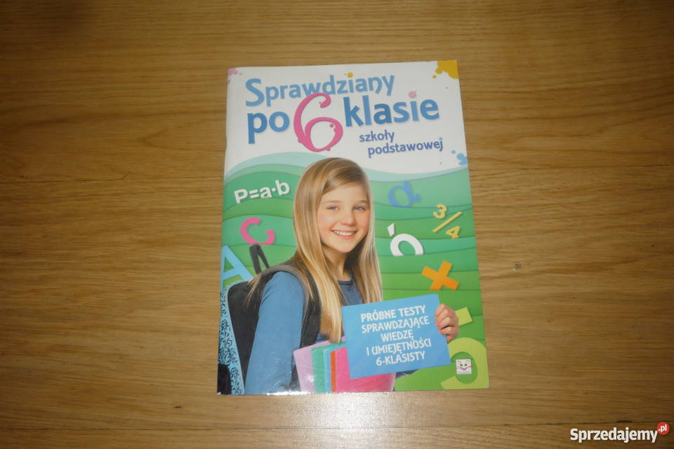 Sprawdziany 6 klasie szkoły podstawowej Zielonka sprzedam