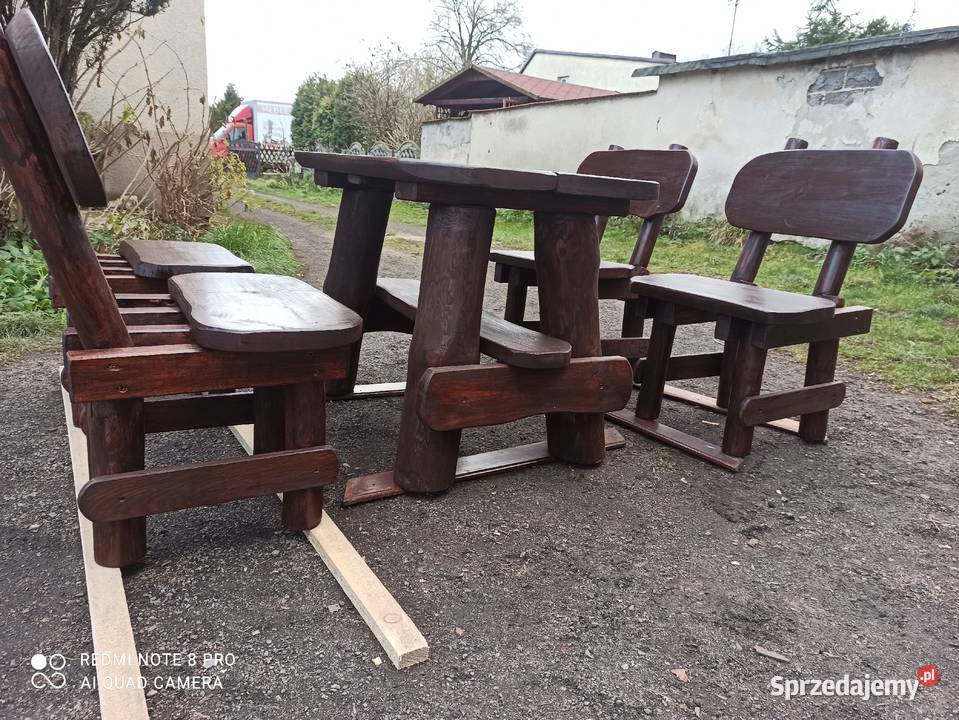 Meble ogrodowe barowe biesiadne do karczmy