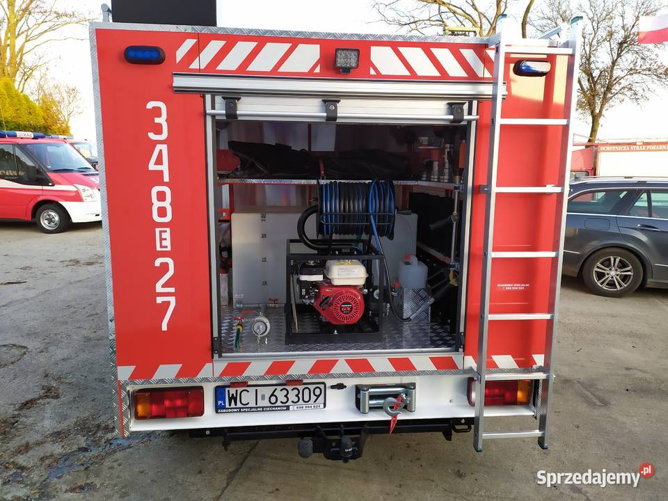 Szybkie natarcie Agregat Gaśniczy NOWY STRAŻ Ciechanów