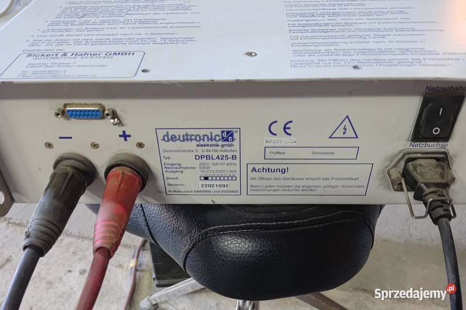 Deutronic DPBL425B141 Zasilacz Prostownik Dzierżoniów