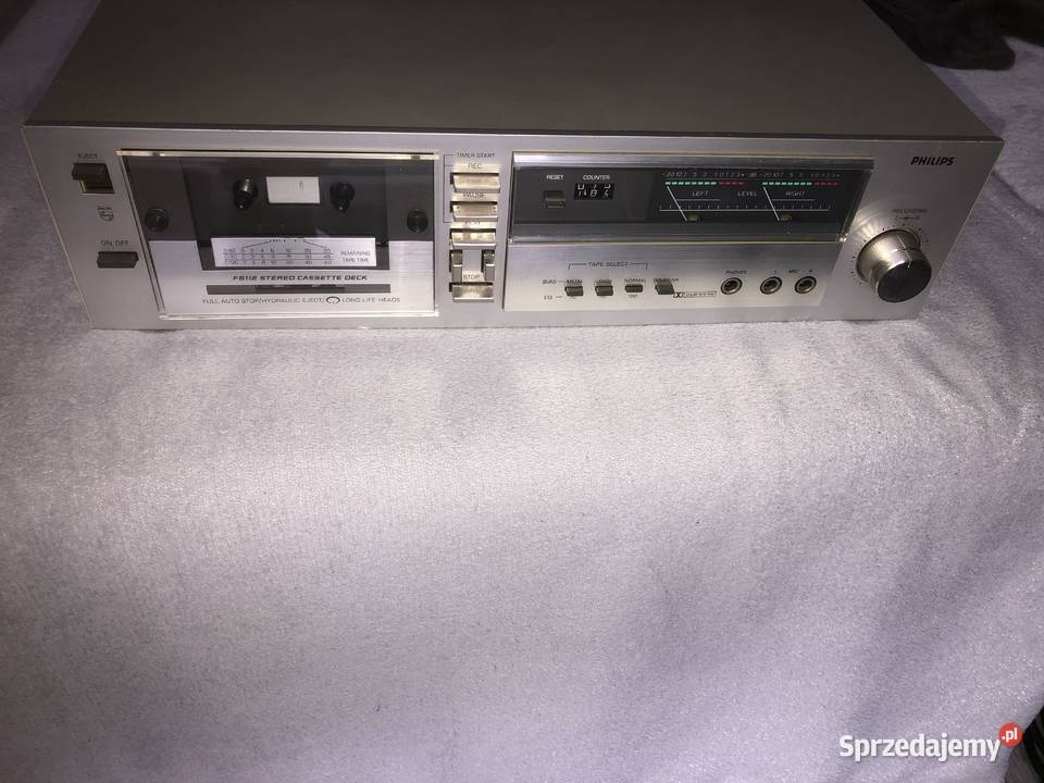 Magnetofon deck Philips F 611300 Vintage śląskie Jaworzno