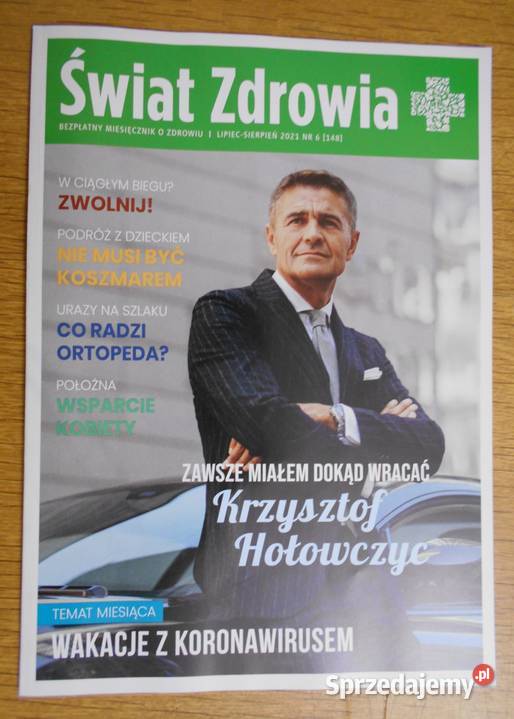 Świat Zdrowia LipiecSierpień 2021 Krzysztof Czasopisma Parczew