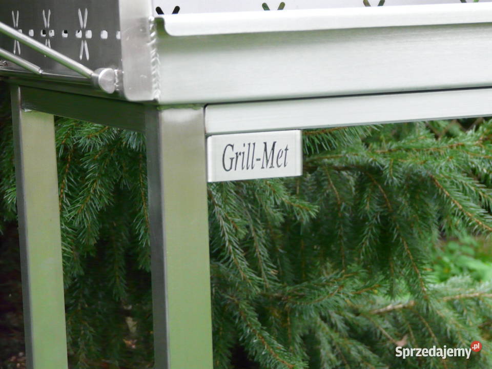 Grill nierdzewny prostokątny 600 x 400 Wrocław sprzedam
