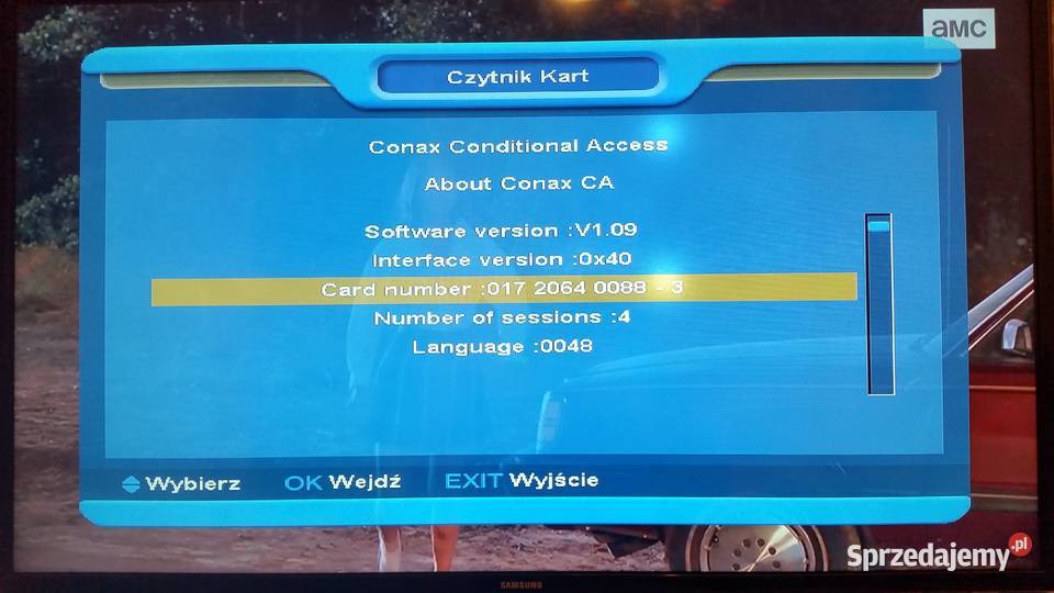 TNK HD Telewizja Na Kartę PrePaid doładowana do mazowieckie Mława sprzedam